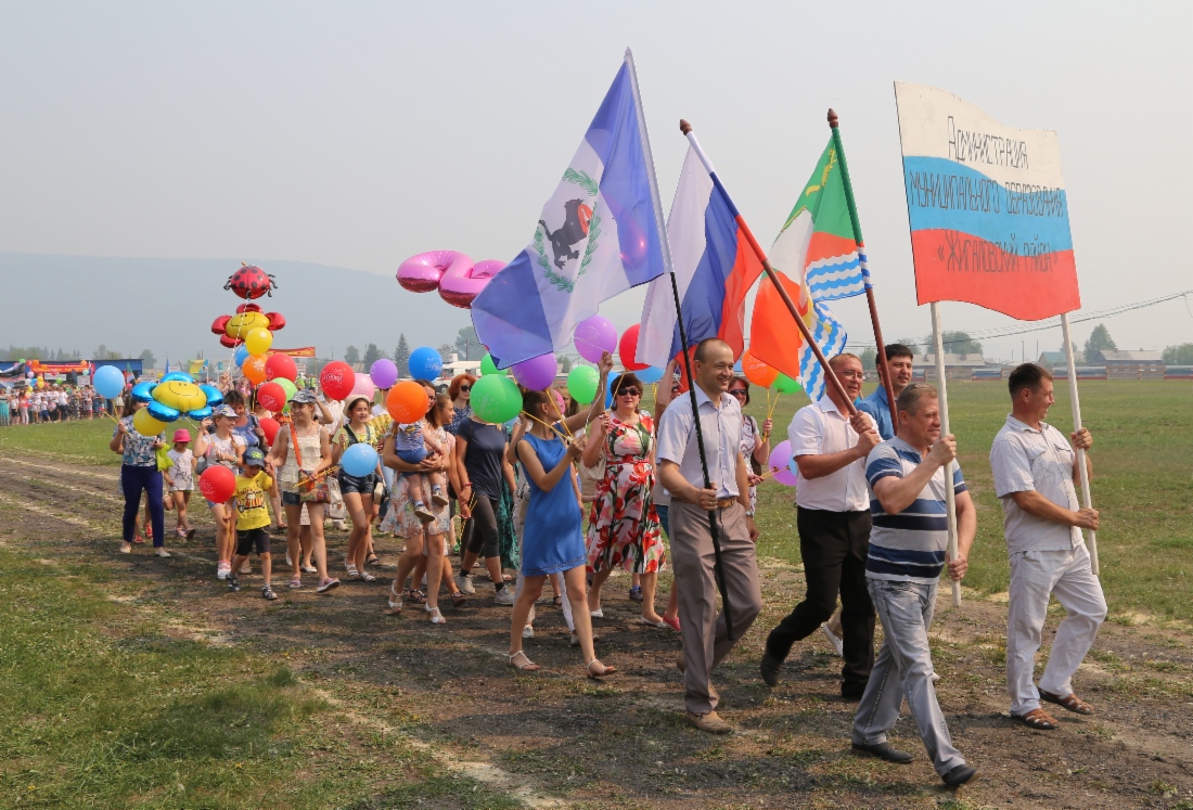 Во время празднования Дня Жигаловского района