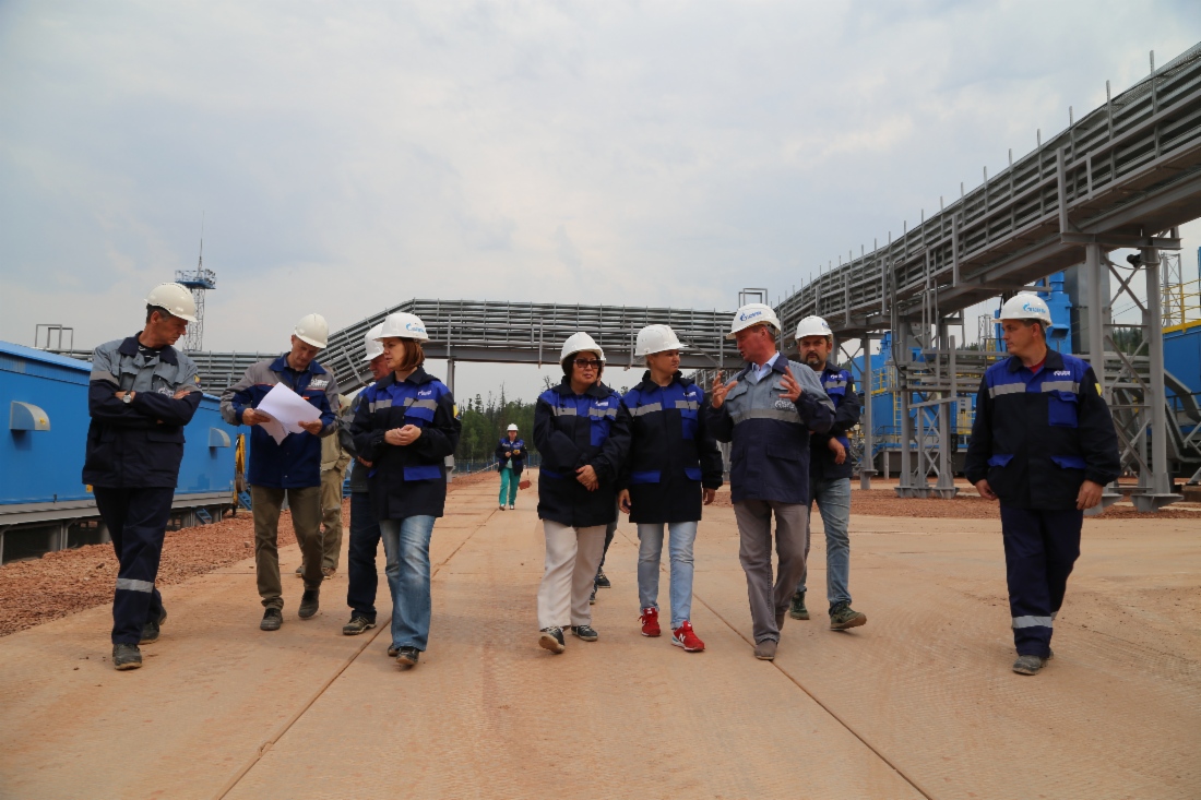 На газовом промысле Ковыктинского ГКМ