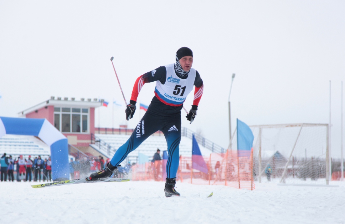 Евгений Маненков — участник лыжных гонок