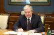Владимир Семашко во время рабочей встречи с Алексеем Миллером
