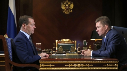 Алексей Миллер проинформировал Дмитрия Медведева о готовности «Газпрома» к осенне-зимнему периоду