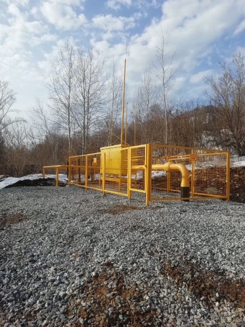 Пункт редуцирования газа в городе Сосновка, Кировская область