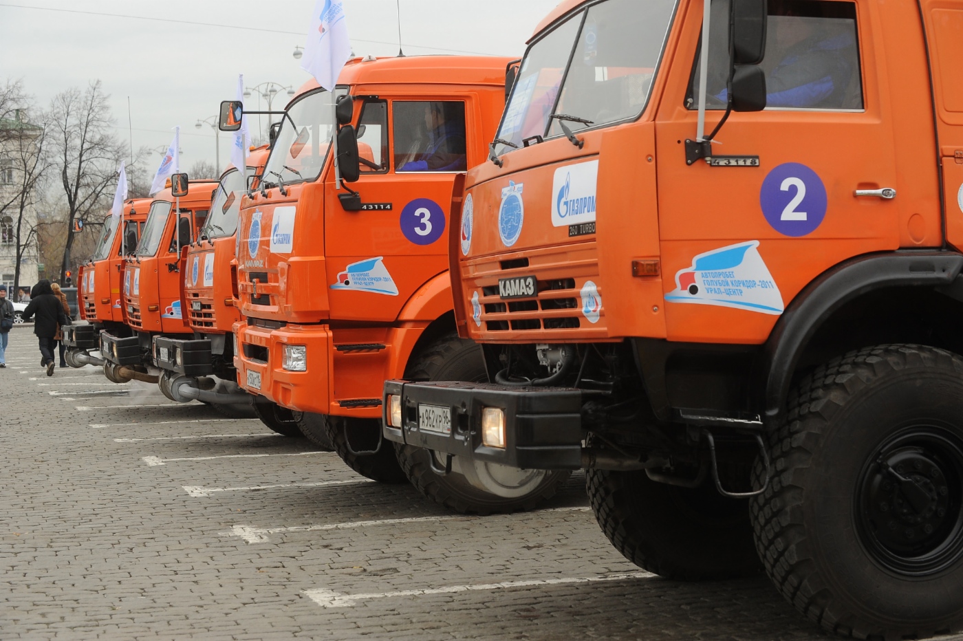 Cтартовал автопробег «Голубой коридор — 2011», 19 октября 2011 года