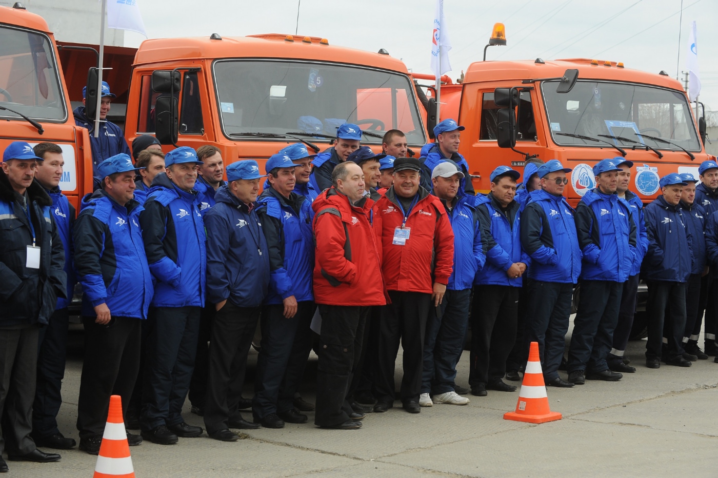 Участники автопробега «Голубой коридор — 2011», Самара, 24 октября 2011 года