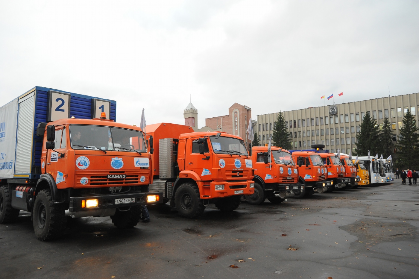 Автопробег «Голубой коридор — 2011», трасса Волгоград — Борисоглебск (Воронежская область) — Воронеж, 29 октября 2011 года