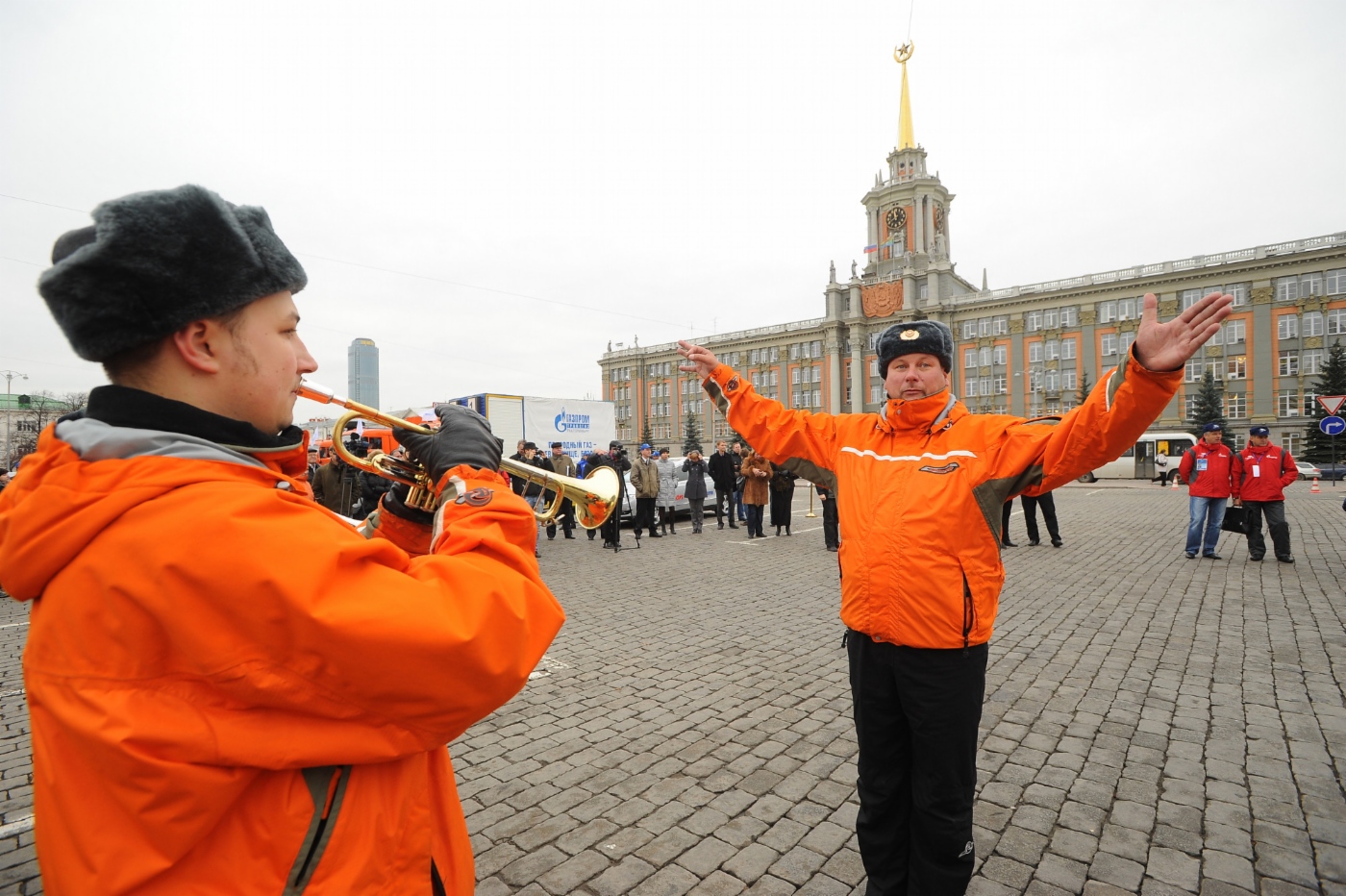Cтартовал автопробег «Голубой коридор — 2011», 19 октября 2011 года