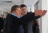 Алексей Миллер и генеральный директор ОАО «Белтрансгаз» Владимир Майоров в офисе «Белтрансгаза»