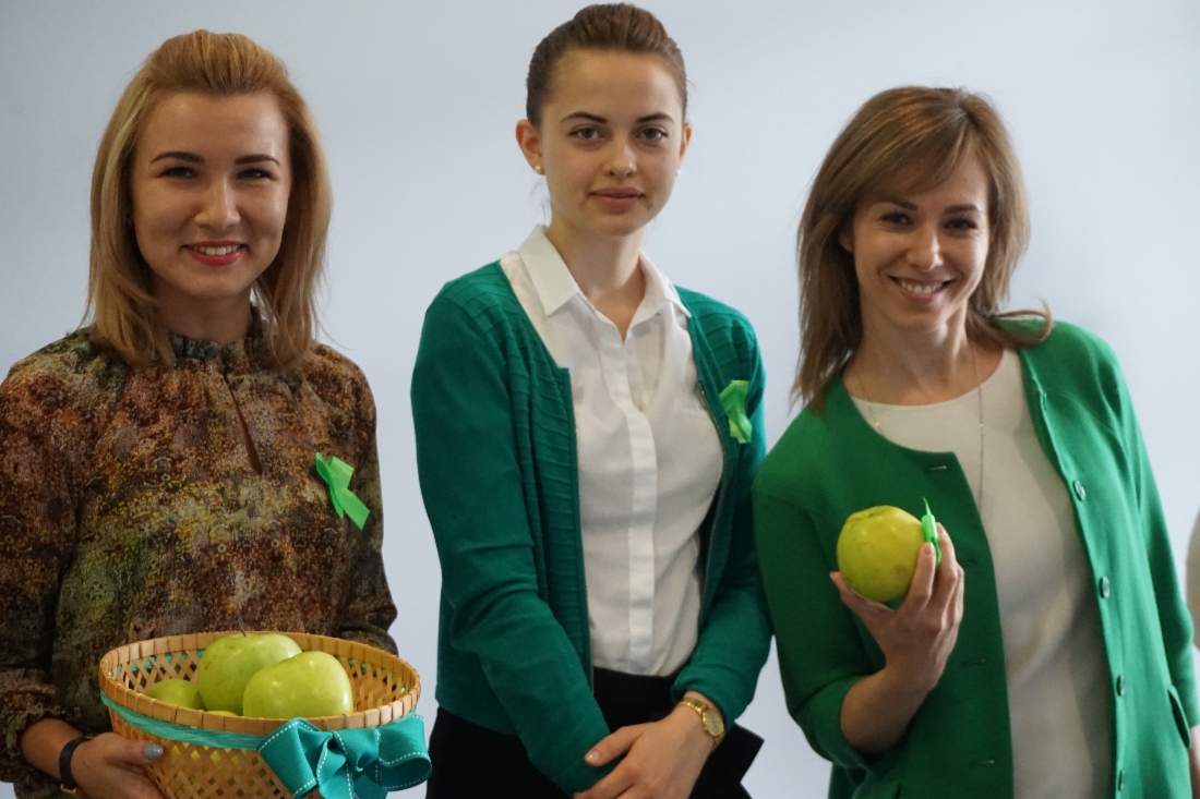 Специальный экоприз — зеленое яблоко