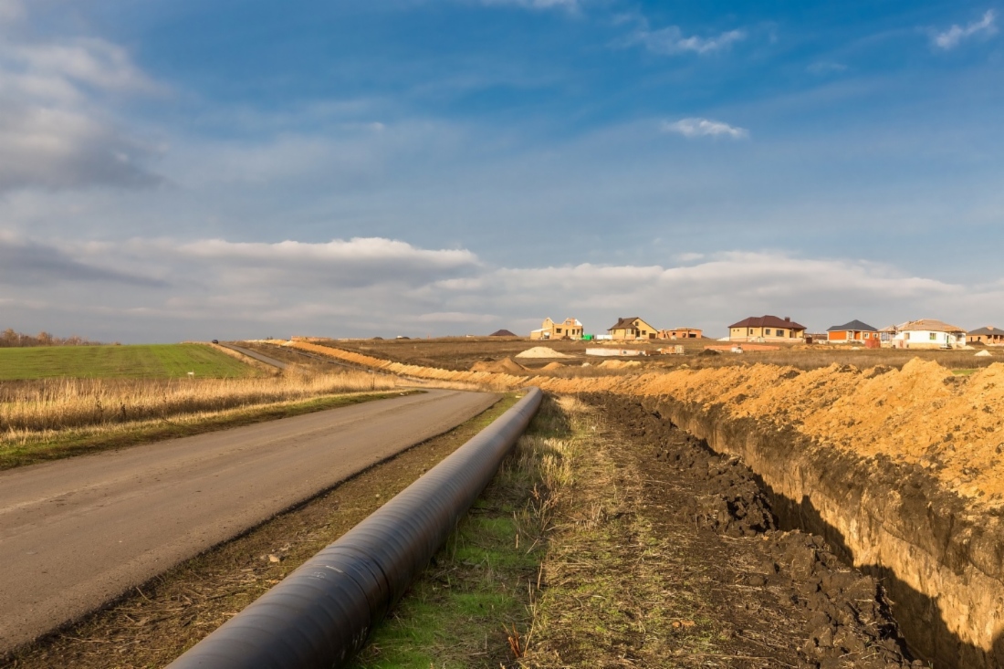 Строительство газопровода к микрорайонам ИЖС