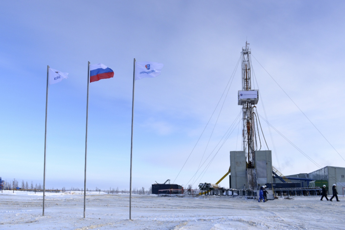 «Севернефтегазпром» начал строительство новой эксплуатационной скважины для добычи туронского газа