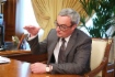 Вячеслав Гайзер во время рабочей встречи с Алексеем Миллером