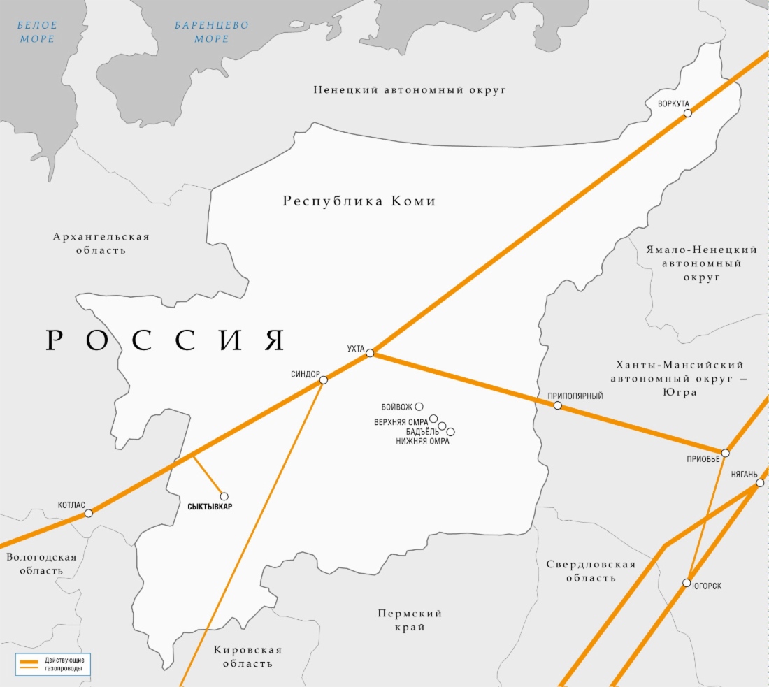 В текущем году «Газпром» планирует направить на газификацию Республики Коми 500 млн рублей