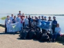 Вместе со своими детьми работники предприятия очистили от мусора прибрежные территории рек в местах своего проживания