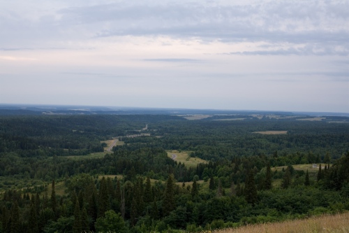 Вид со смотровой площадки в Белогорске (Амурская область)