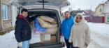 Сотрудники газовых компаний Ивановской области с гуманитарной помощью для Донбасса