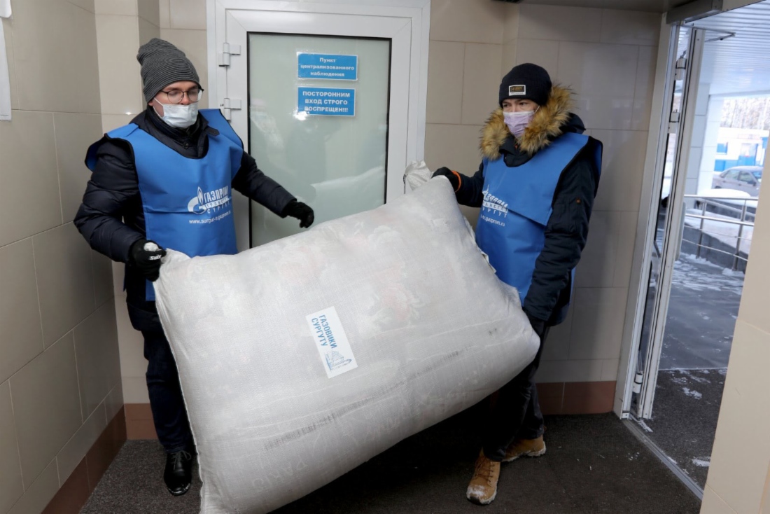 Постельные принадлежности быстро приходят в негодность, поэтому помощь газовиков была востребована