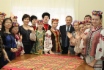 На церемонии открытия отделения декоративно-прикладного искусства школы им. В.Г. Захарченко в Краснодаре

