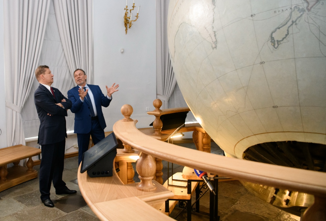 При поддержке «Газпрома» в Кунсткамере после масштабной реэкспозиции открыты верхние этажи Башни знаний