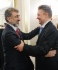 Танер Йылдыз и Алексей Миллер во время церемонии подписания коммерческих документов по поставкам газа в Турцию в 2012 году