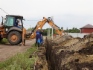 Прокладка газопровода в поселке Воробьевка