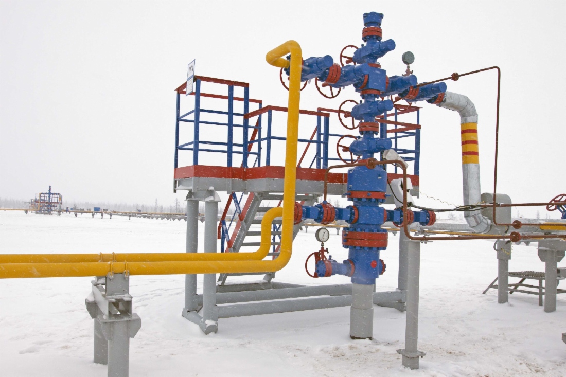ОАО «Севернефтегазпром» запустило очередную скважину для добычи трудноизвлекаемого туронского газа