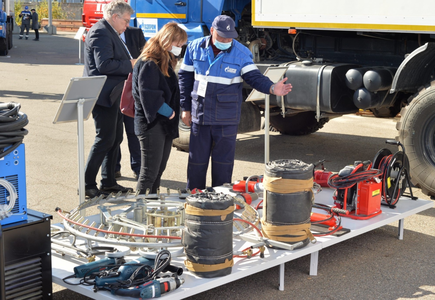 Сварочное и ремонтное оборудование для проведения работ на газовых трассах
