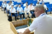Участники технического диалога на встрече с начальником филиала ООО «Газпром добыча Краснодар» — Светлоградское ГПУ Андреем Жаданом