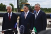 Депутат Государственной Думы РФ Владимир Васильев, губернатор Тверской области Игорь Руденя и генеральный директор ООО «Газпром межрегионгаз» Сергей Густов
