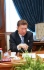 Алексей Миллер во время рабочей встречи с Саидом Сахнуном и Али Хашедом