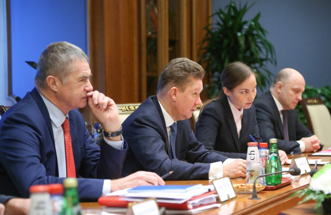 Состоялась встреча Алексея Миллера с Председателем Правления OMV AG Райнером Зеле