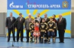 Почетные гости церемонии открытия ФОКа с юными спортсменами