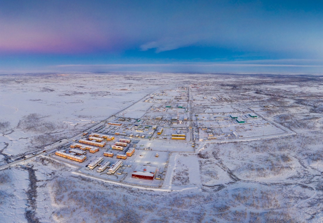 Промысел на месторождении ООО «Газпром добыча Ямбург»