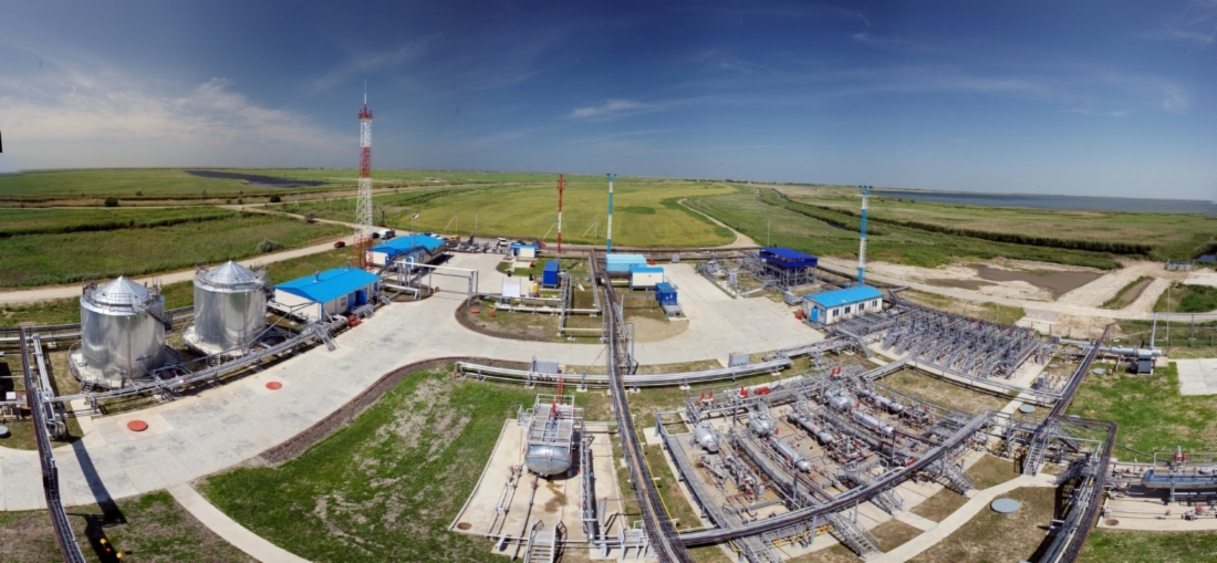 Установка подготовки газа-500 — объект ООО «Кубаньгазпром» в Славянском районе Краснодарского края