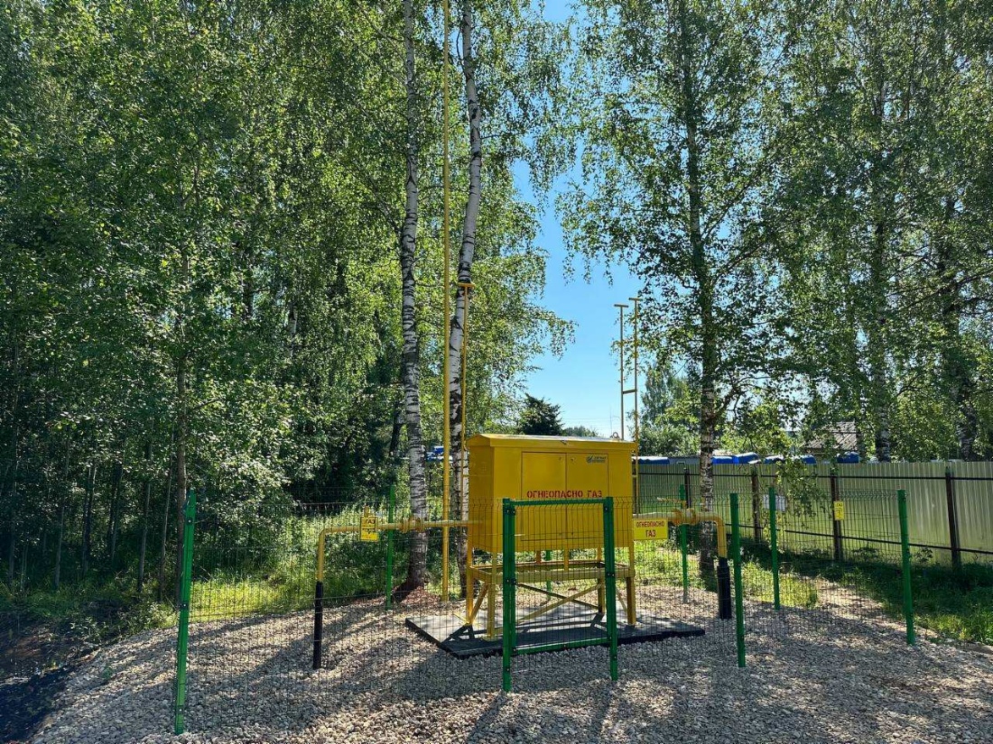 Пункт редуцирования газа в деревне Чирки, Кировская область
