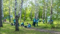 На территории возле новой рощи было собрано 600 кг бытового мусора