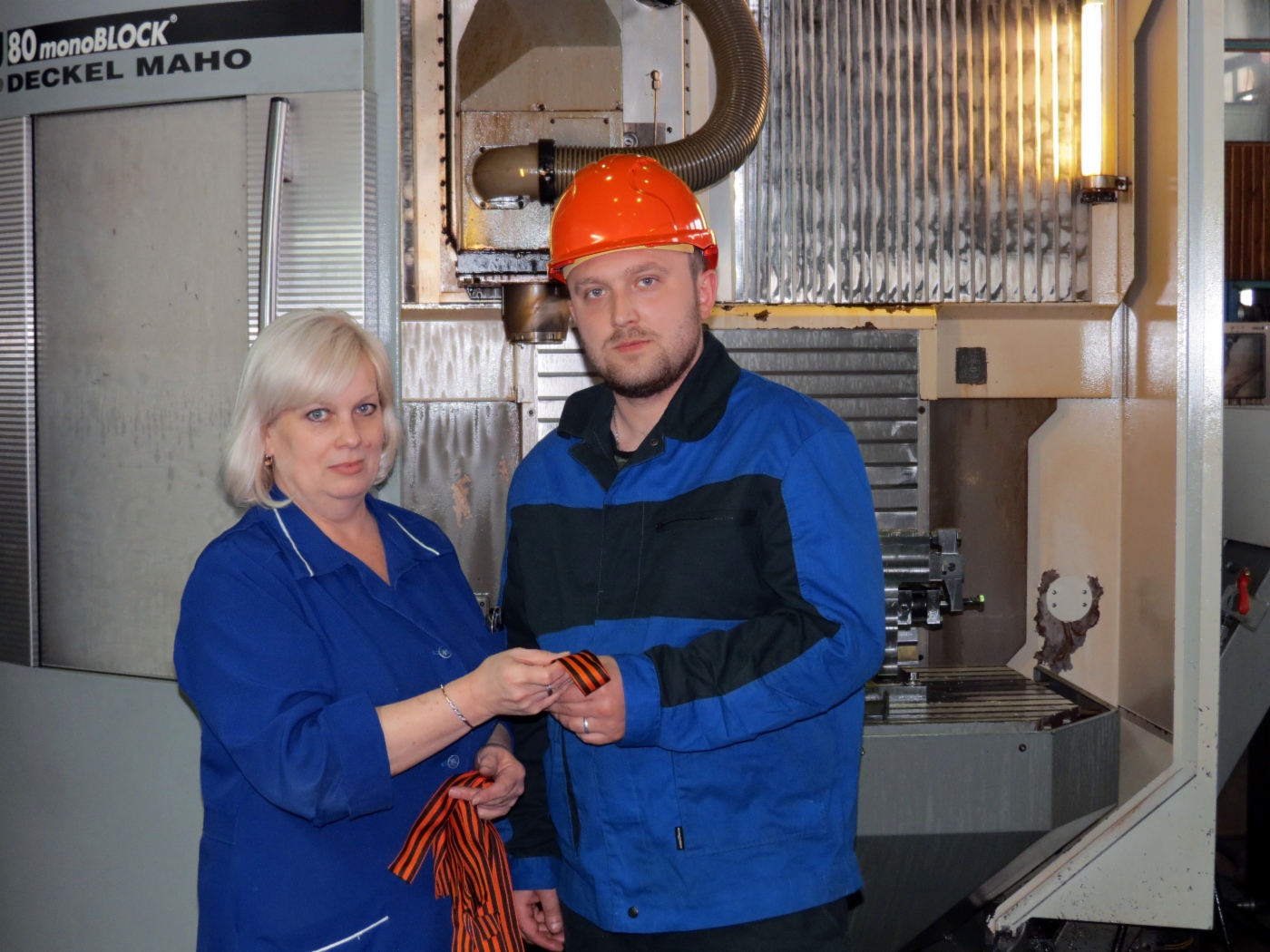Акция «Георгиевская лента» в филиале ОАО «Газэнергосервис» — заводе «РТО»