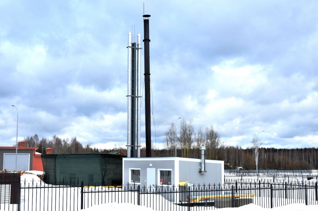 Блочно-модульная газовая котельная в деревне Купреево Гусь-Хрустального района Владимирской области