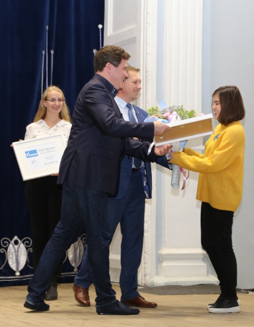 Во время вручения сертификатов