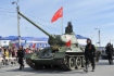 Легендарный танк Т-34 принял участие в параде военизированной техники