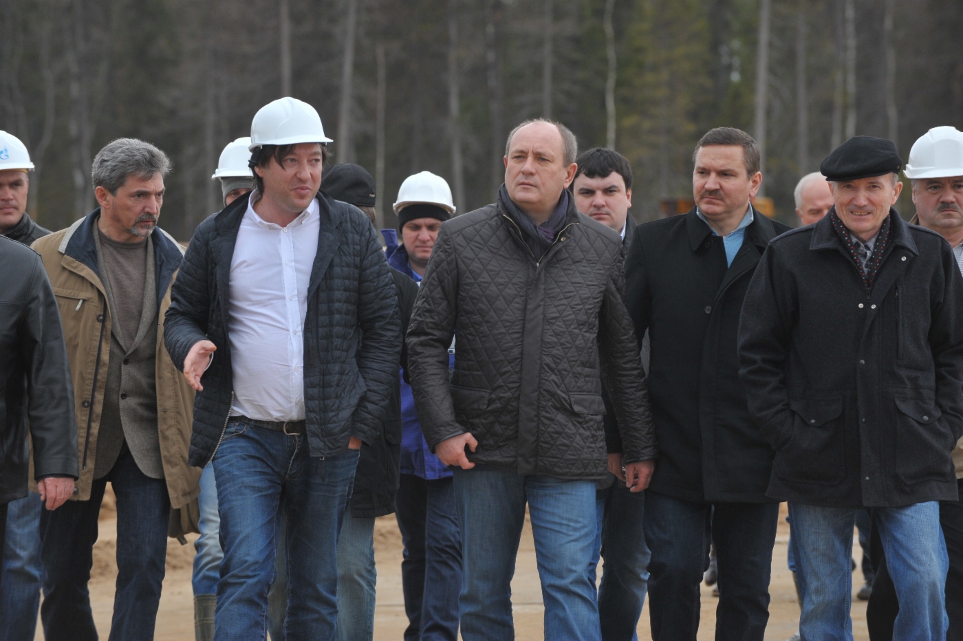 Делегация ОАО «Газпром» на КС «Урдомская»