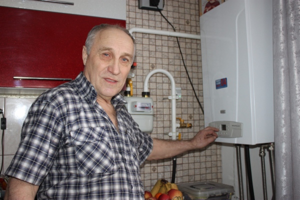 В домовладении первых потребителей
