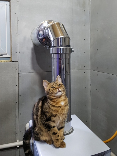 В котельной домовладения