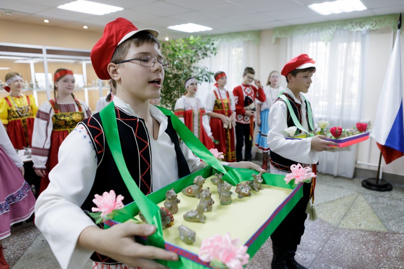 Коробейники нахваливают «товар»