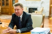 Алексей Миллер во время рабочей встречи с Сергеем Жвачкиным