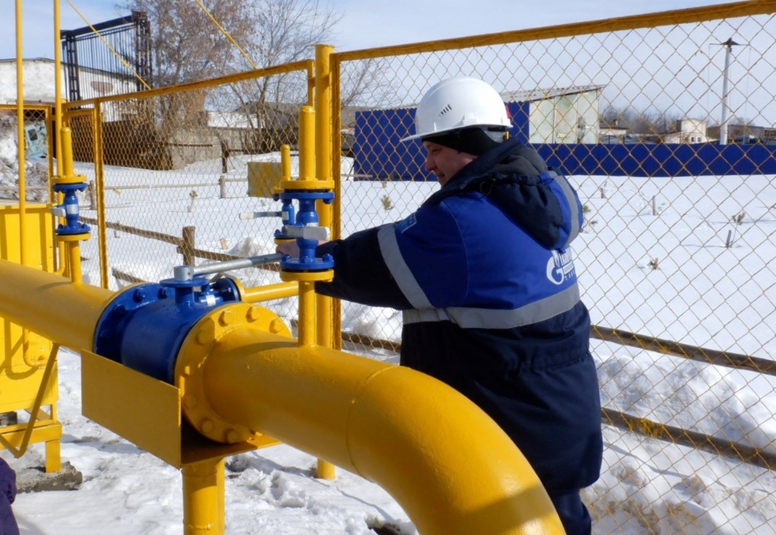 Пуск газа в селе Усть-Луковке