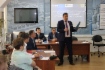 Ведущий игры, начальник отдела охраны труда ООО «Газпром трансгаз Ставрополь» Андрей Сальников