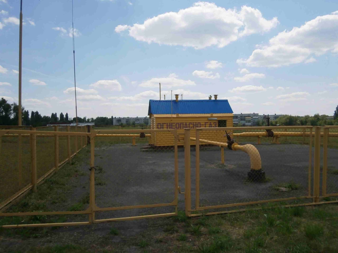 Пункт редуцирования газа блочного типа. Ростовская область