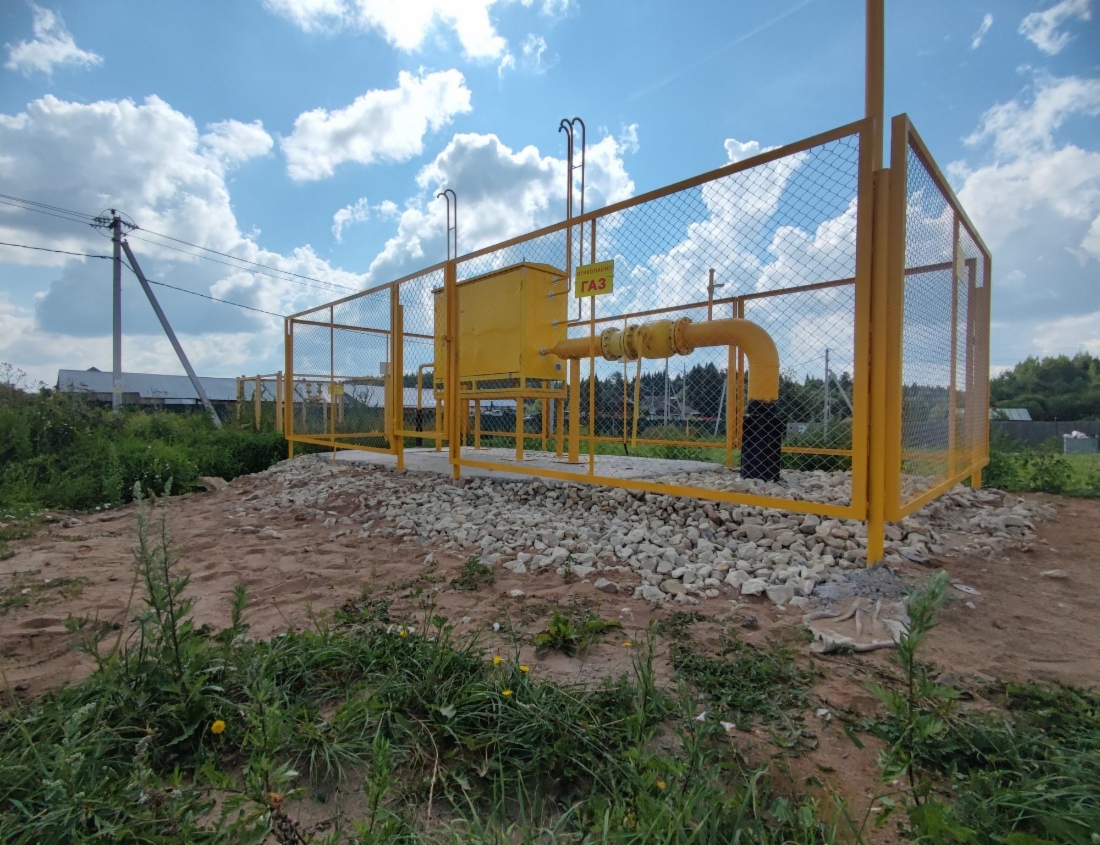 Пункт редуцирования газа в Корюгино