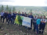 Субботник прошел на поляне, с которой открывается вид на весь Алдан