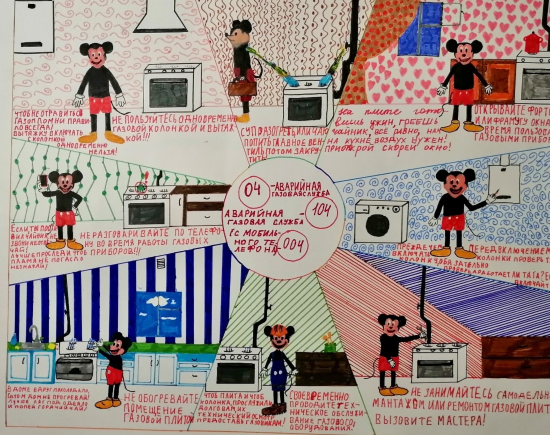 Номинация «Лучший плакат», 1 место. Автор — Анна Глотова, 13 лет
